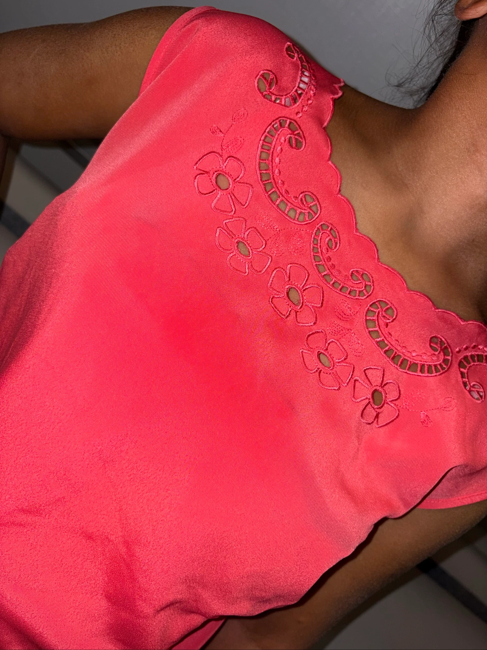 Orange mesh top XL – New never worn – photo 3